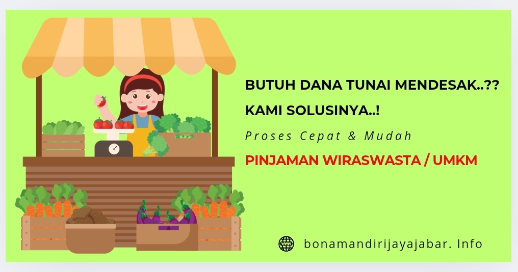 PINJAMAN JALUR WIRASWASTA / UMKM